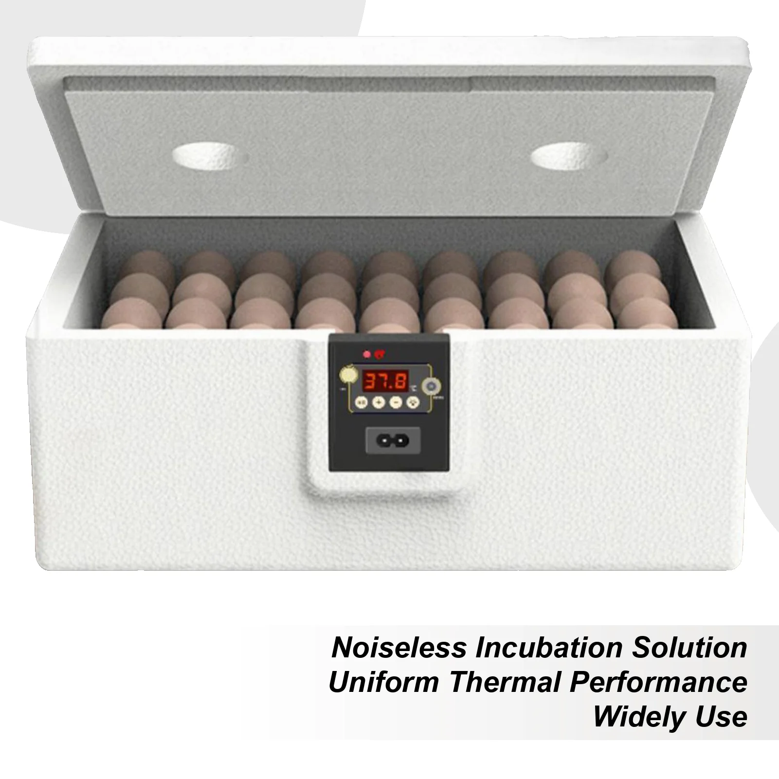 

Quail Egg Incubator Duck 10-25 Eggs For Hatching Full-Coverage Insulation Box Hatcher For Poultry Farm Function For Turkey Duck