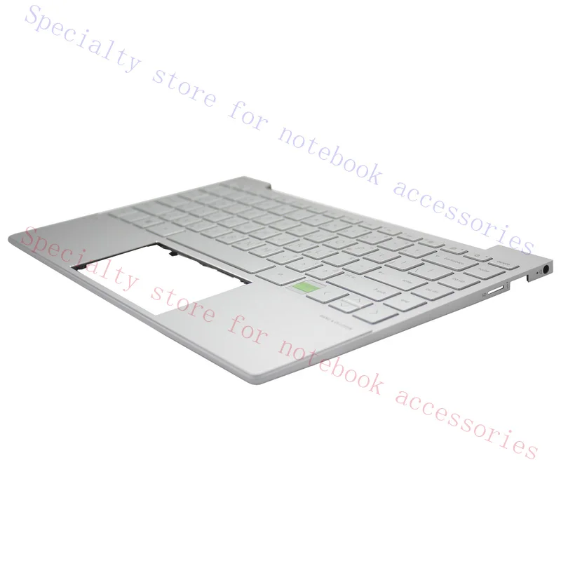 R+ Brand new, suitable for HP Envy 13-BA 13T-BA series palm rest keyboard, silver, backlit, TPN-C145