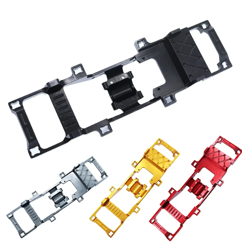 RCGOFOLLOW 1pcs Aluminum Alloy Strong Car Frame For 1/24 Chassis Frame FMS FCX18 FCX24 RC Car Part RC Car Accessories Titanium