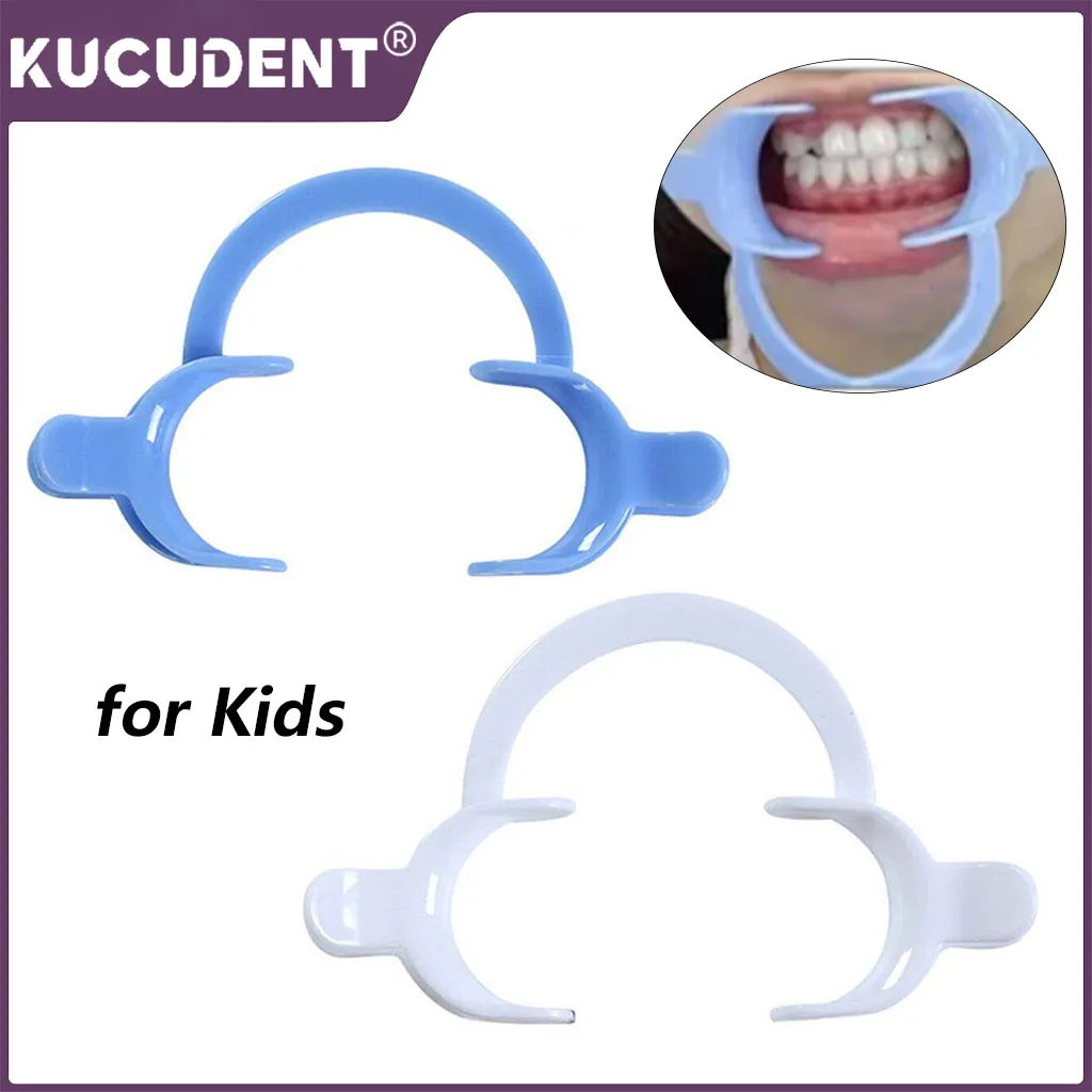 1Pc Dental Mouth Opener Orthodontic Cheek Retractor Lip for Kids C-Shape Plastic Soft Teeth Whitening Dentistry Oral Care Tools