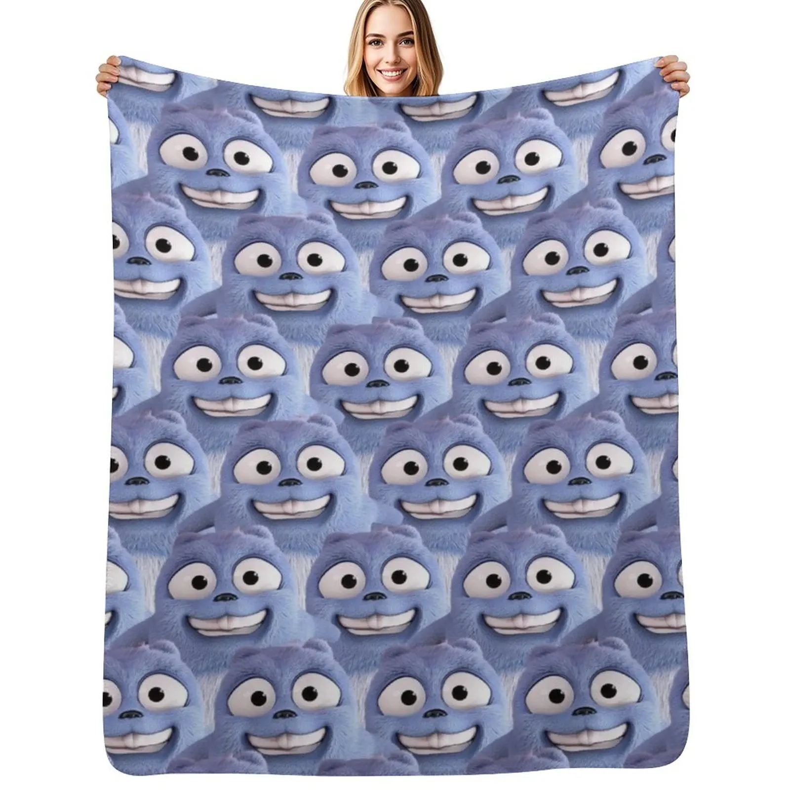 

grizzy and lemmings plush Throw Blanket Stylish Couch Blanket for Home Living Room