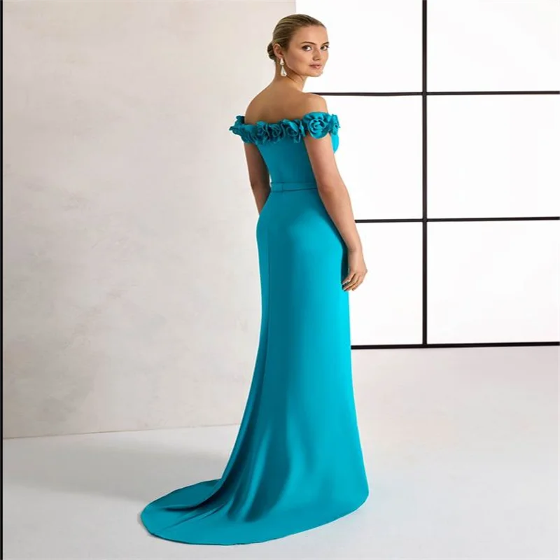 

Off the Shoulder Mother of Bride Dresses Wedding 2025 Mermaid Women's Evening Dresses Long Woman Dress for Wedding Party Dresse