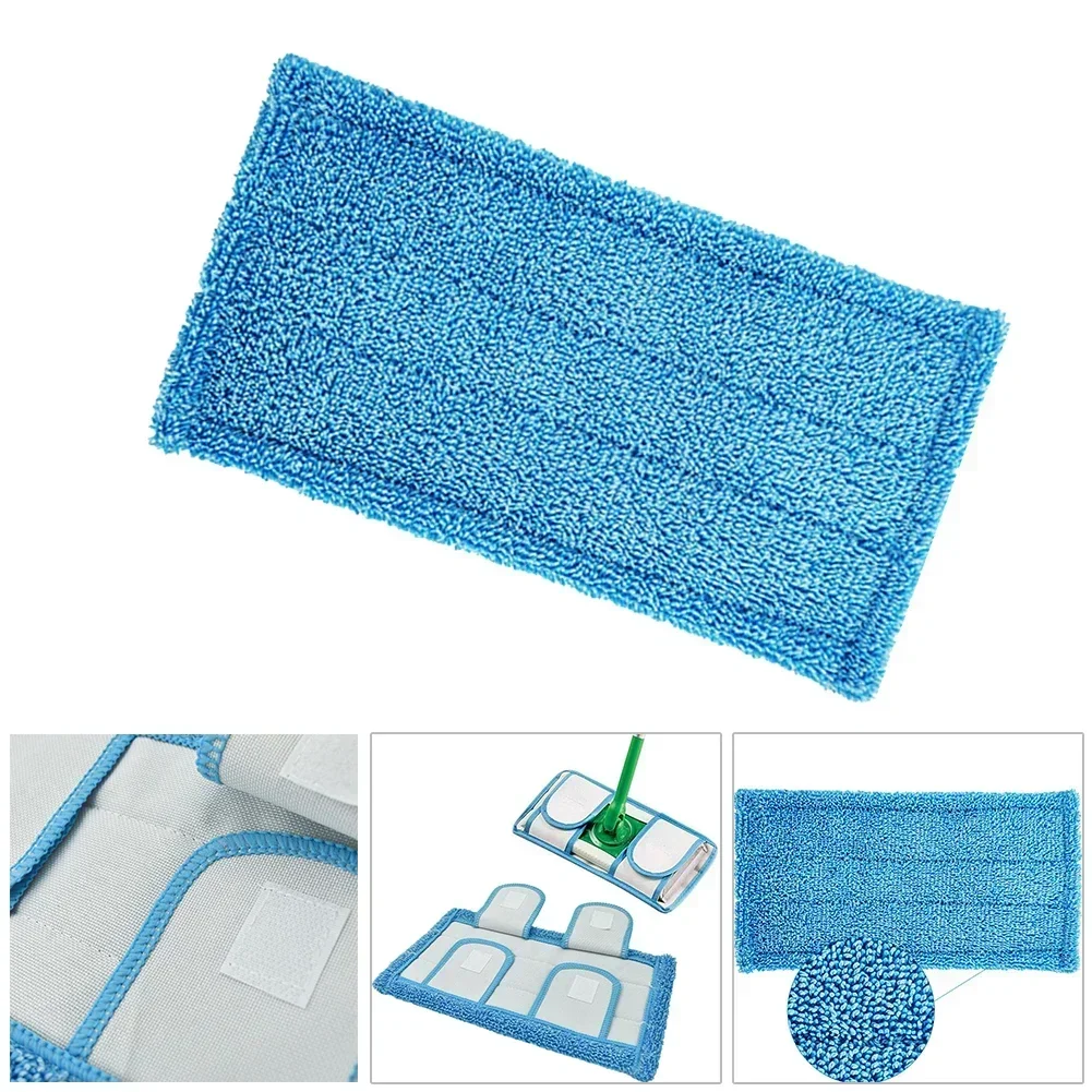 ไมโครไฟเบอร์ชั้น Mop Double-Acting Mop สําหรับ Sweeper Mop Spin Mop ผ้าไมโครไฟเบอร์ Self Wring Pads ซักผ้า Home Rags