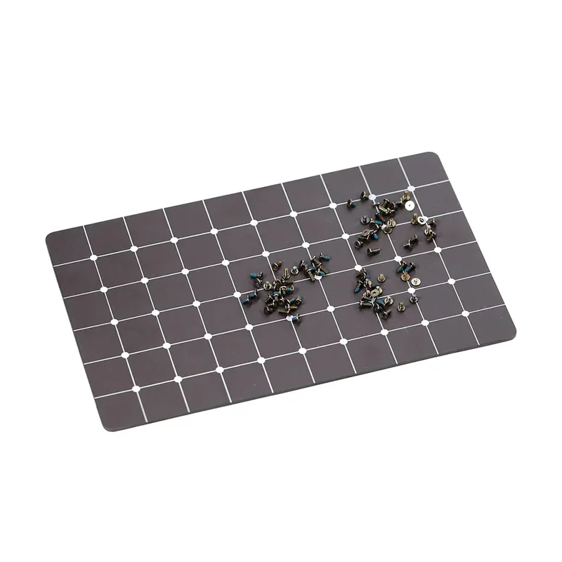 2UUL Repair Oclock ST99 Black Magnetic Work Mat 155Mm*98Mm Multi-Functional Design For Phone Repairs Small Component Handling