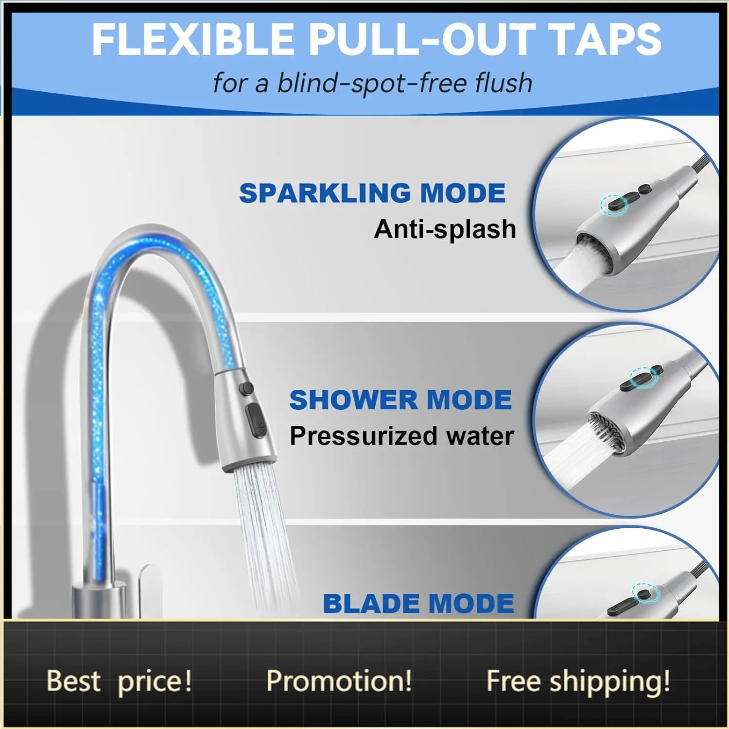 

Stainless Steel Utility Sink, 28" Commercial Kitchen Single Bowl Sink with Cold and Hot Water Faucet,Hoses and Drain Kit for Kit