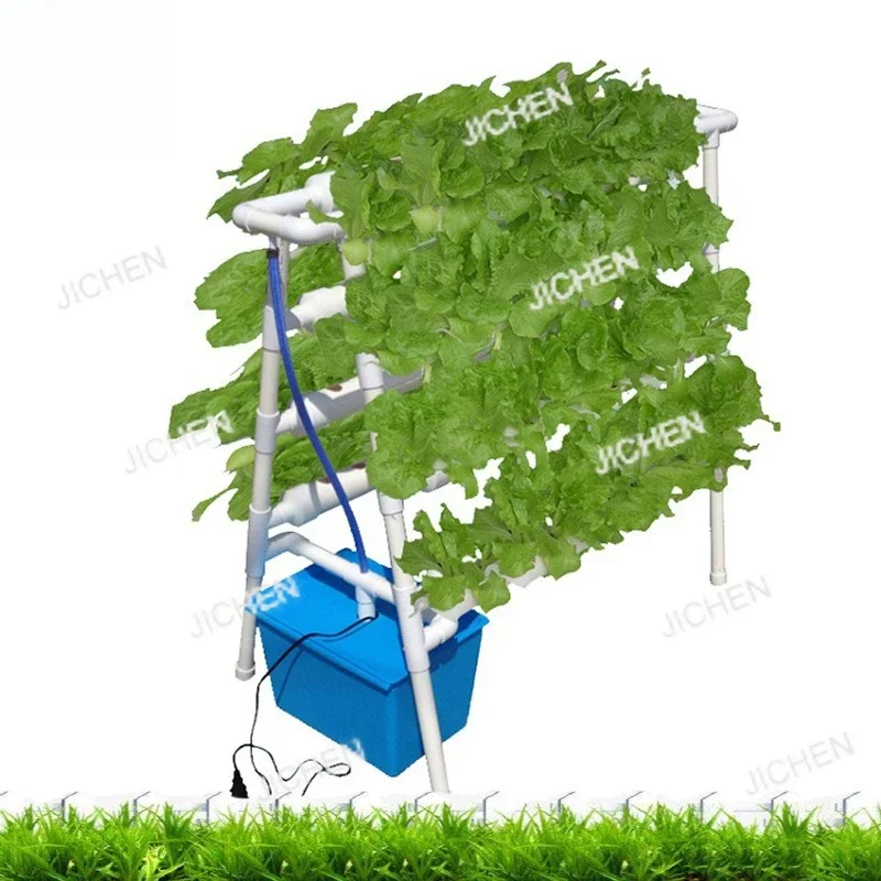 Zq Supporto Per Fiori Tridimensionale A 72 Fori Attrezzatura Per Coltivazione Fuori Suolo Con Conduttura Bifacciale, Circolazione Idroponica Di Ortaggi