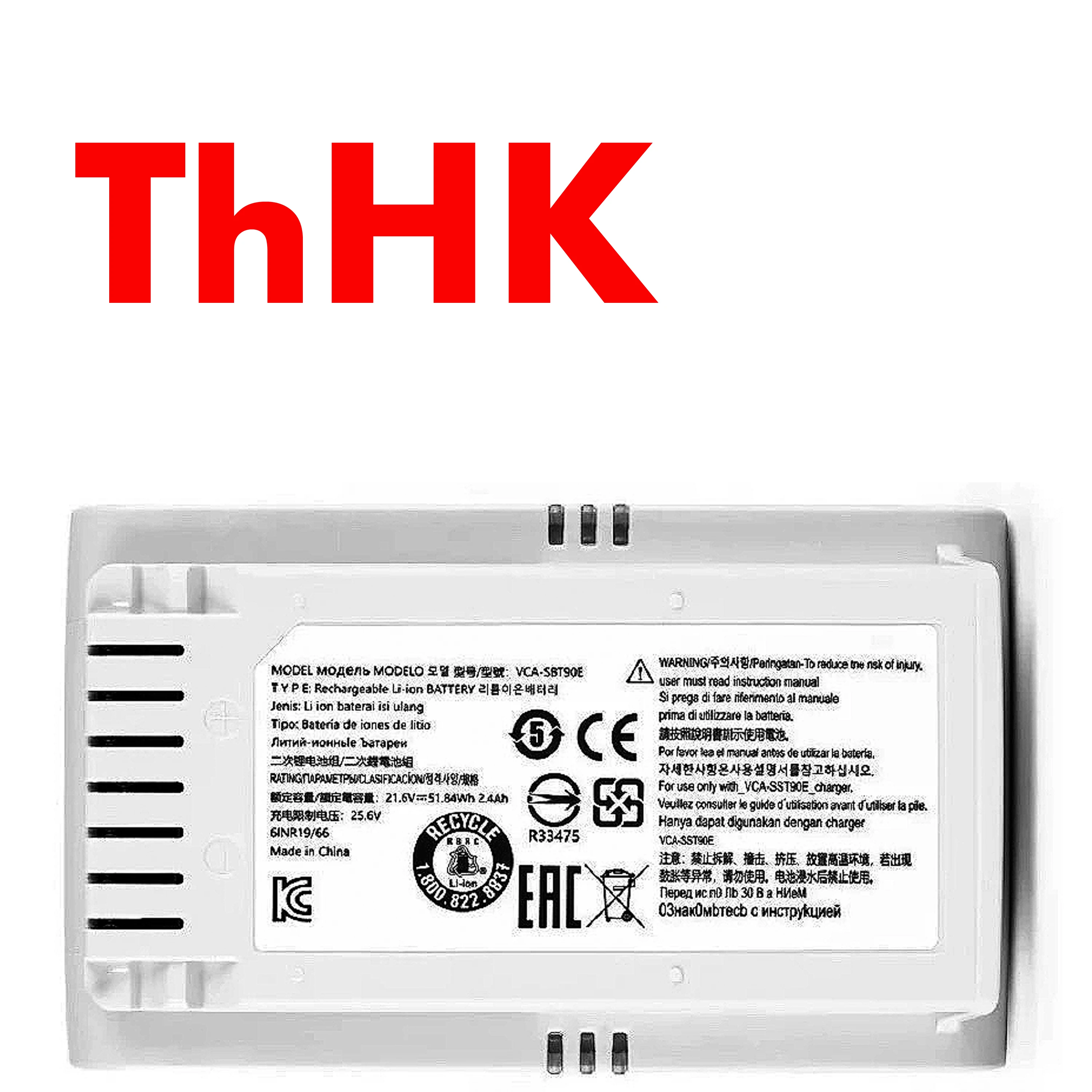 Genuine Original 51.84WH VCA-SBT90E VCA-SBT90EB VS15T7032P4 Battery For SAMSUNG Jet70 VS70 Stick Vacuum