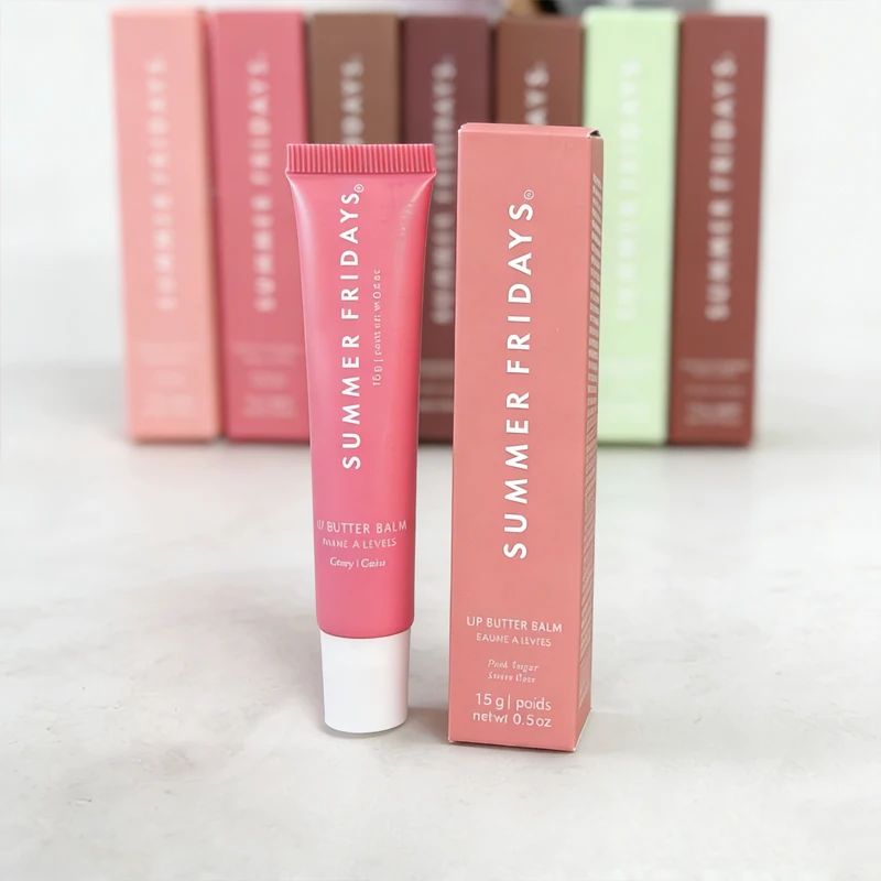 Summer Friday's Lip Balm Moisturizing Mirror Lip Gloss Lip Vanilla Pink Sugar Coffee Cake Smell Lipstick Transparent Makeup Oil view 6