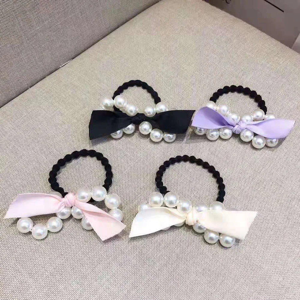 New Ins Style Hair Tie Korean Cute Super Fairy Sweet Head Rope Rubber Band Elastic Hair Bands Girls Hair Accessories