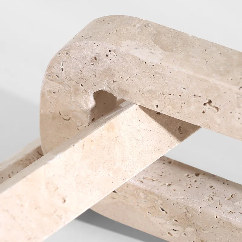 زخرفة زخرفية على شكل سلسلة من الرخام الأبيض لموسيقى الجاز بتصميم بسيط من الشمال