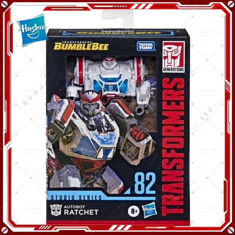 

In Stock Hasbro Transformers Classic Toys Studio SeriesSS82 Deluxe Ratchet Action Figure Robot Toy Collectibles Gifts Hobbies