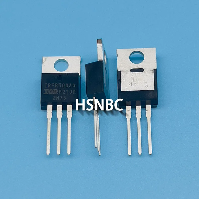 10Pcs/Lot IRFB3006G IRFB3006GPBF IRFB3006 TO-220 60V 195A MOSFET N-channel Power Transistor 100% New Imported Original