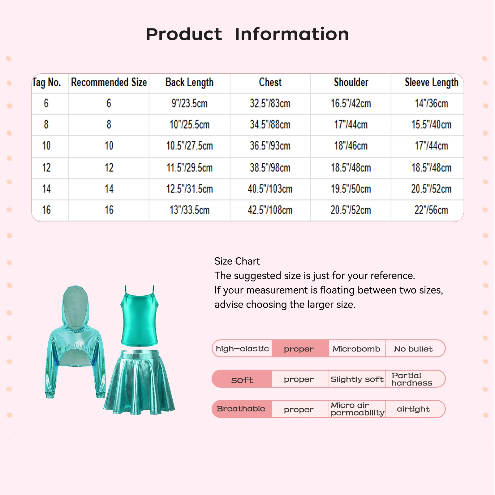 Children Fashion Street Dancing Clothes Competition Girls Metallic Jazz Dance Costume Stage Performance Hip-hop Outfit view 6