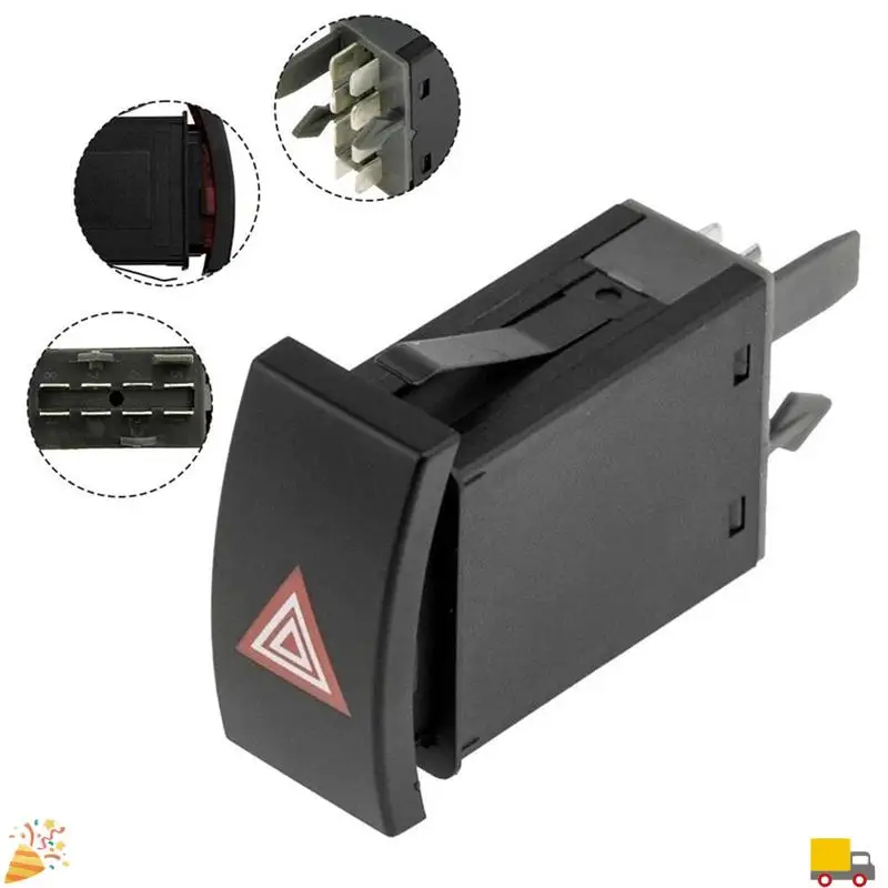 Auto Harzad Noodwaarschuwing Waarschuwen Licht Flasher Schakelaar Voor VW Passat 3BG 3B Skoda Superb 2002-2008 3U0953235D LHD
