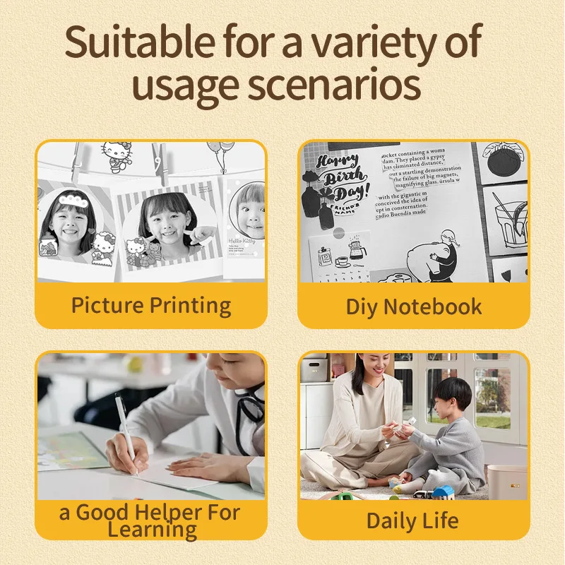 เครื่องพิมพ์ขนาดเล็กแบบพกพาไร้สายสามารถเชื่อมต่อกับโทรศัพท์มือถือเครื่องพิมพ์ฉลากบ้านขนาดเล็ก