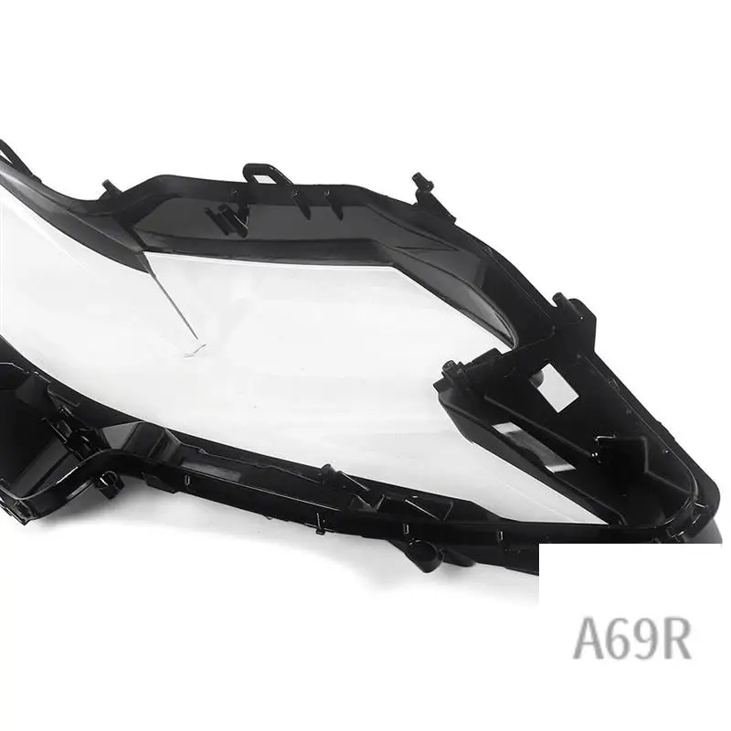 

A69R-Left Car Headlight Lens Cover Head Light Lamp Shade Shell Lens Lampshade For Lexus ES S200 ES250 ES300 2015-2017 Replacemen