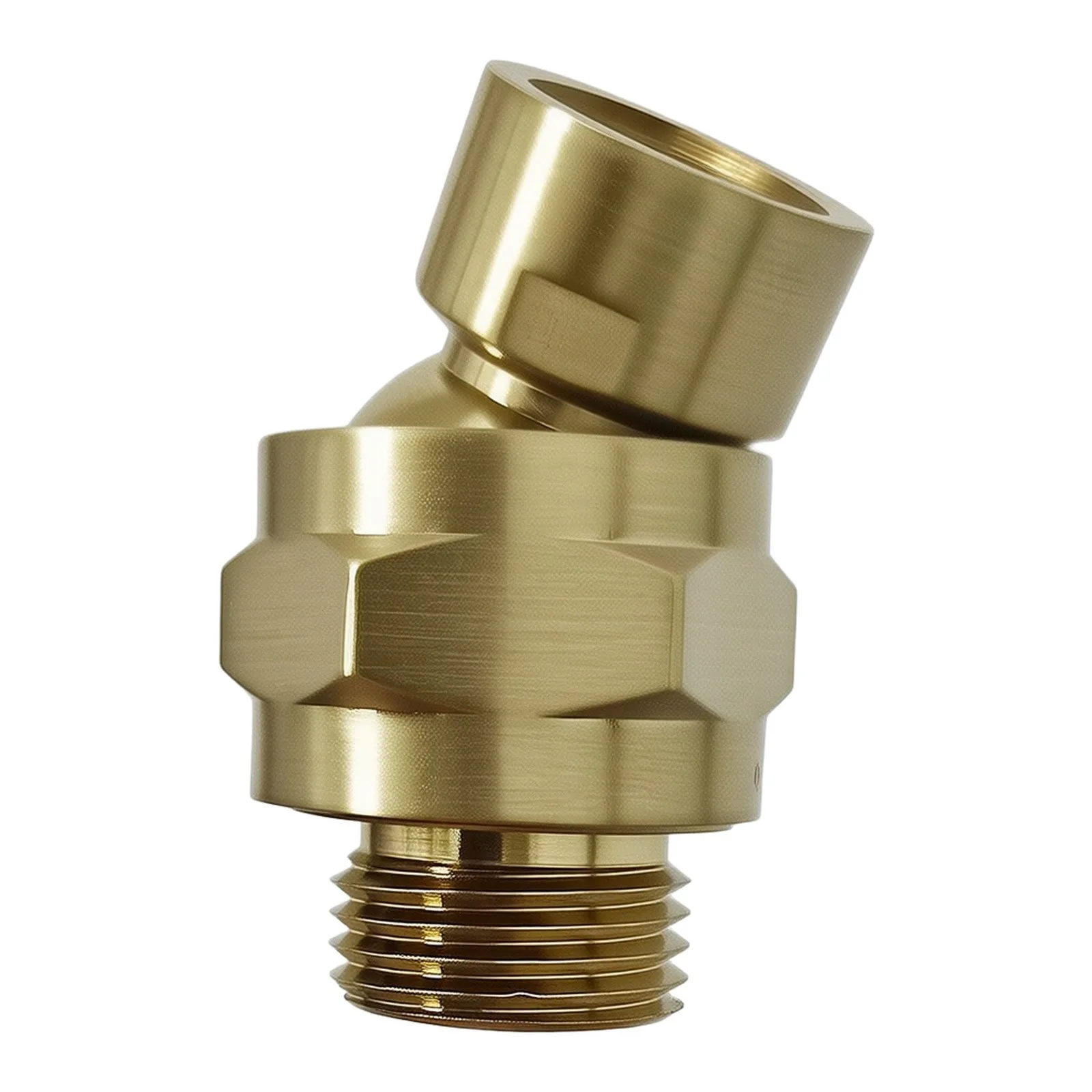 Bathroom Use Shower Customization Shower Head Adapter Angle Swivel Adapter 360 Rotating Ball Connector Adjustable Height