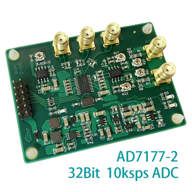 AD7177-2 High-Precision 24-Bit ADC Module 10kSPS, Differential Bipolar Input, Low-Noise Data Acquisition Board