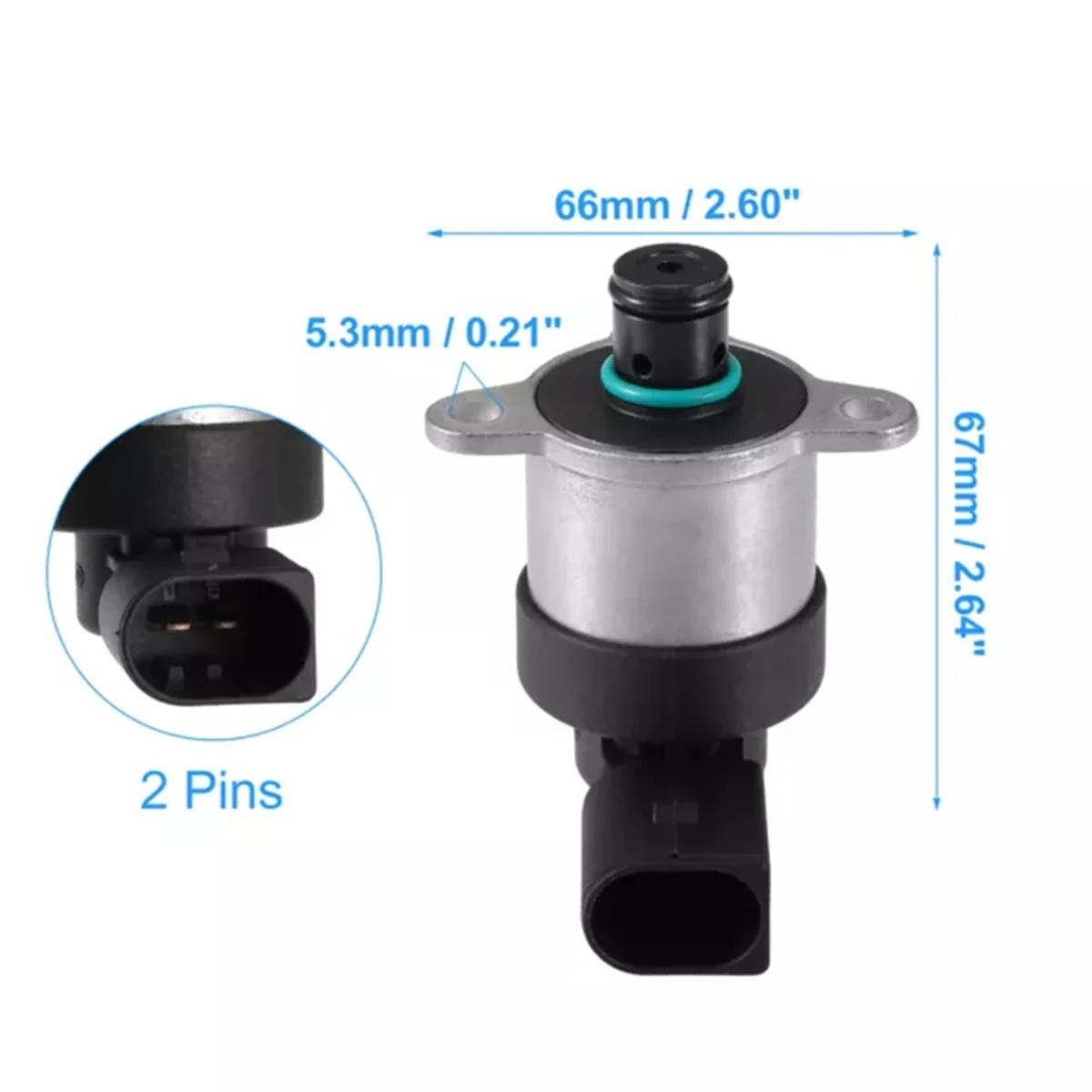 Fuel Pressure Regulator Control Valve for BMW 320D 330D 330XD E46 E90 0928400498 13517787186 Fuel Pump Pressure Sensor