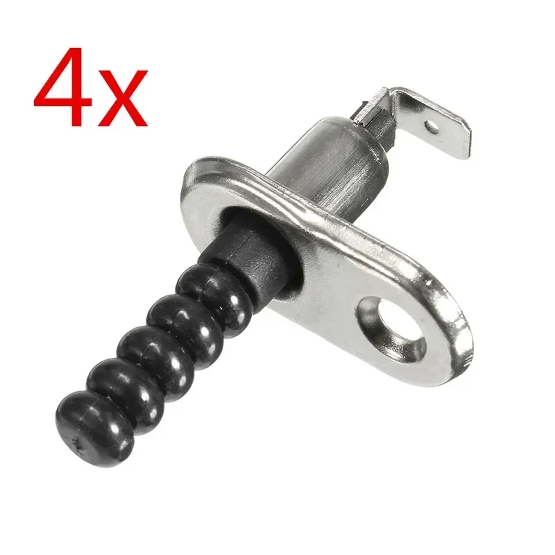 Universal 4Pcs/set Adjustable Car Truck Bonnet Hood Door Alarm Pin Switch Security Car Switches Parts