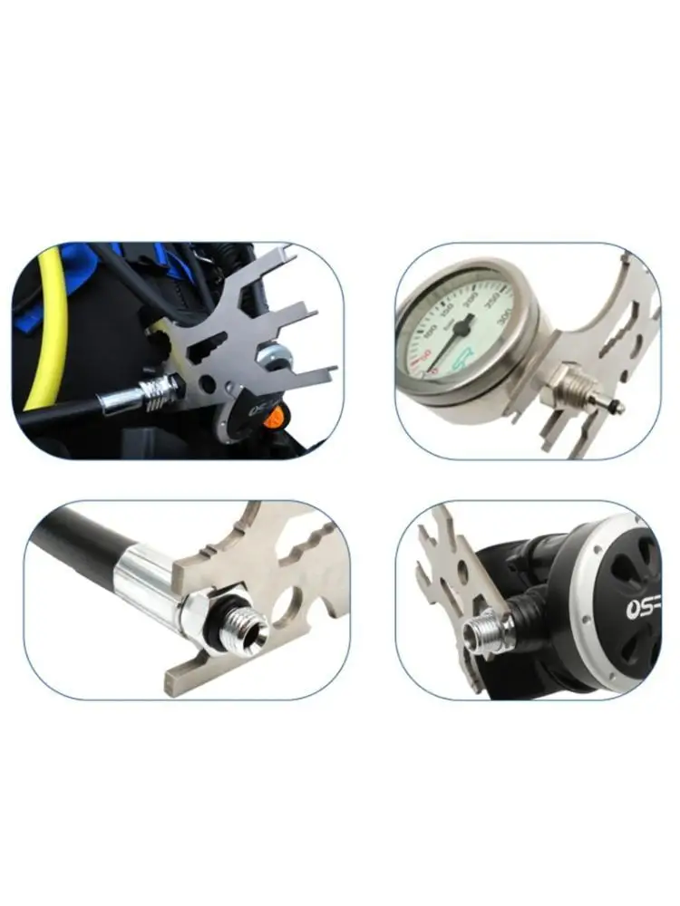 

652F 15 in 1 Multitool Diving Accessories 15 in 1 Design Stainless Steel Rustproof