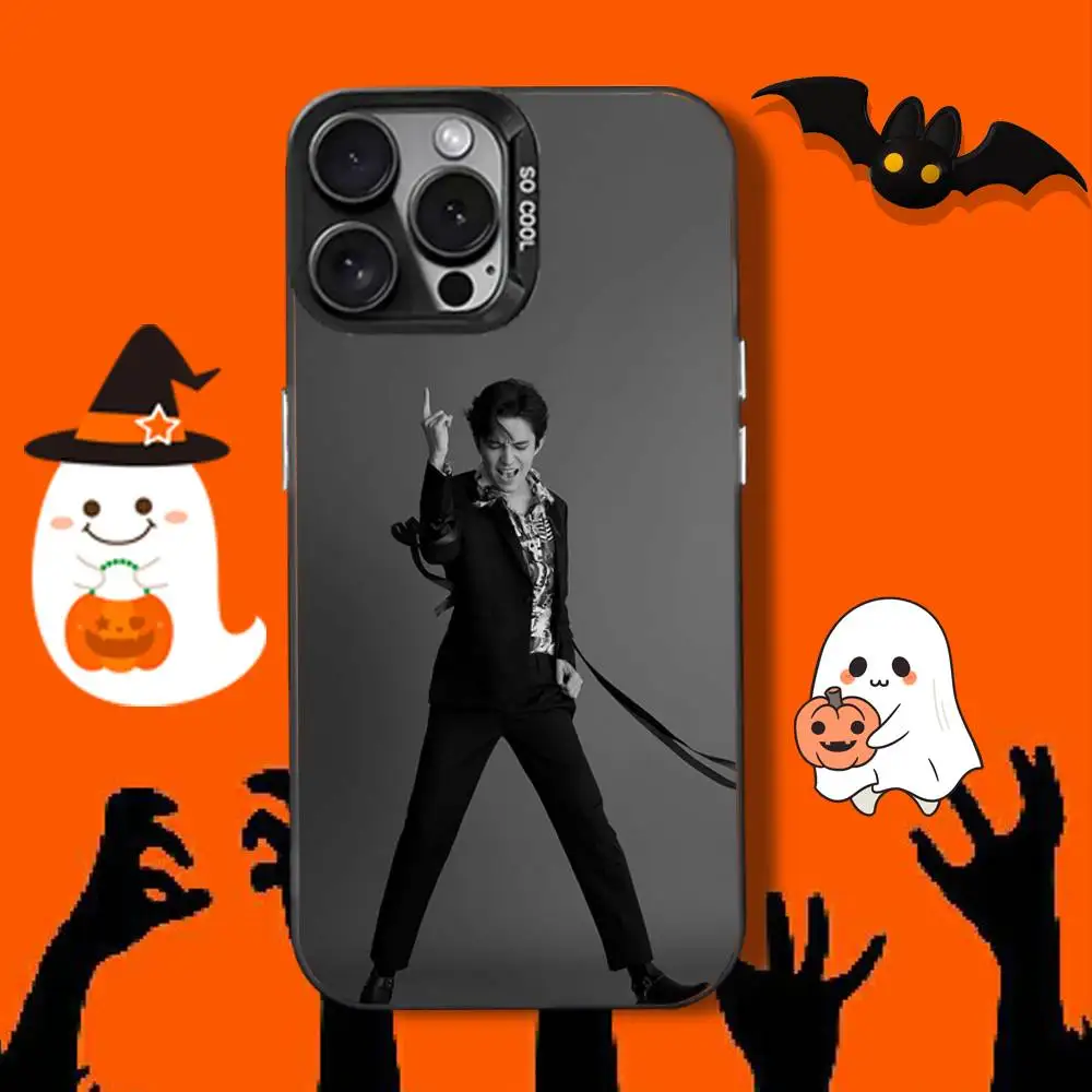 D-Dimash Q-Qudaibergen-es Funda de teléfono para iPhone 16,12,13,17,15,1,11,Mini,Pro,SE,XS,MAX,Funda de silicona negra mate
