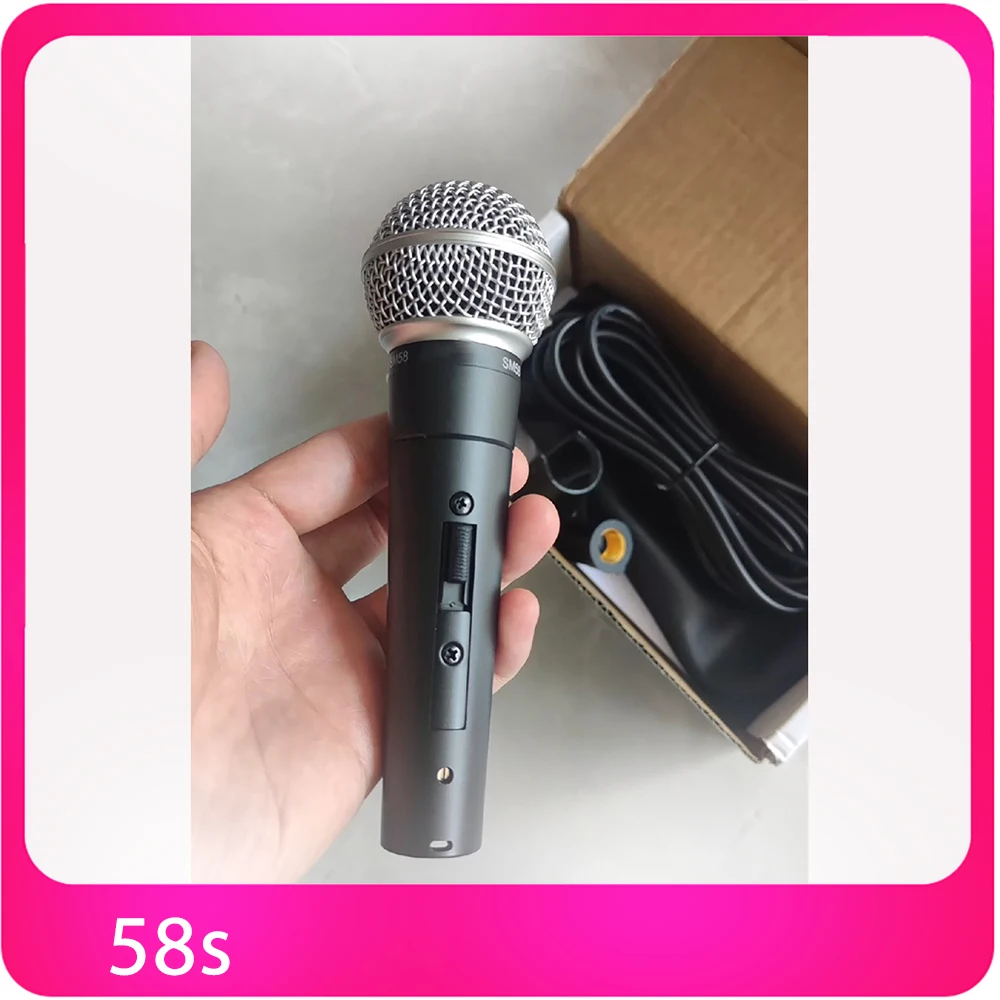 For Shure 58s professional wired microphone BBOX guitar stage performance recording live singing