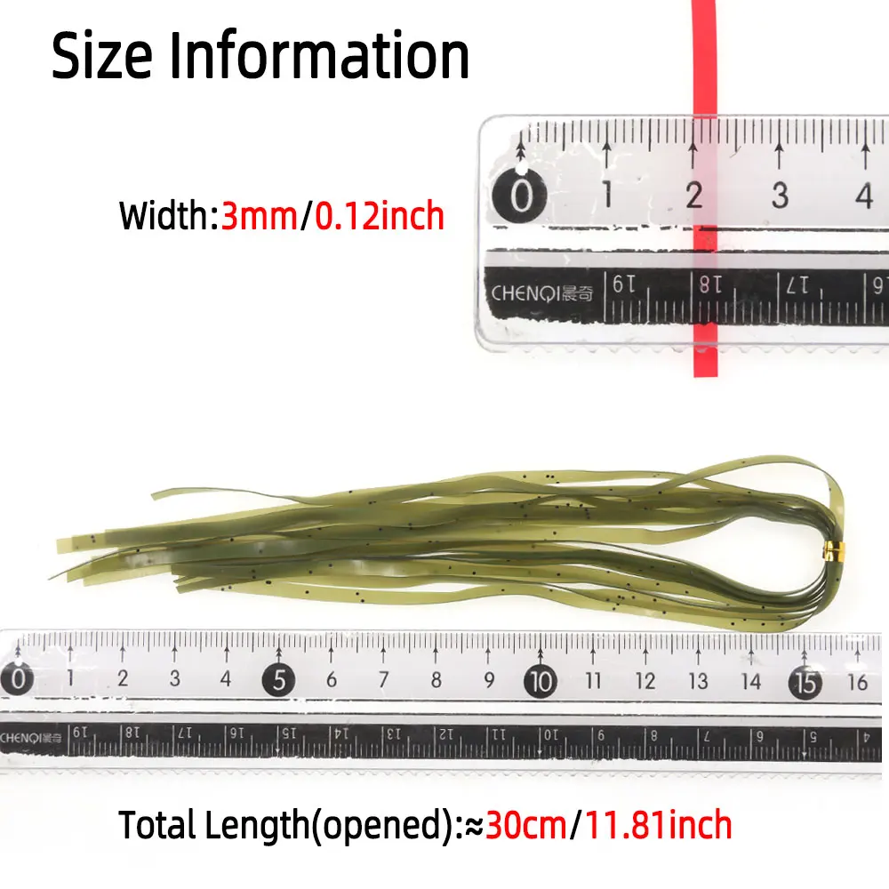 Bimoo 10pcs 3mm Wide Realistic Nymph Skin Elastic Scud Back/Nymph Stretch Sink Fly Tying Bait Body Materials Multi-Color