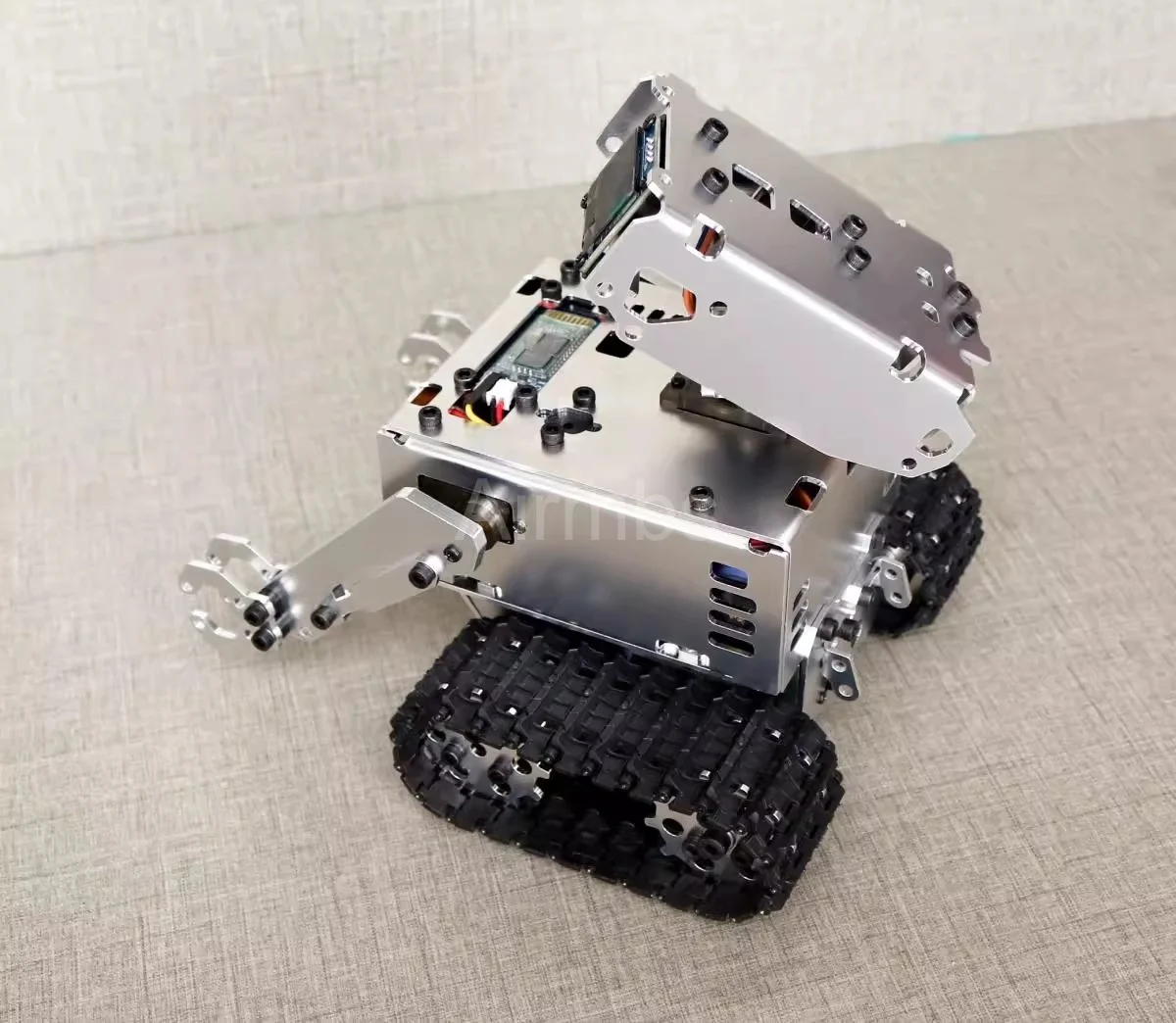 APP RC 탱크 트랙 로봇카 아두이노 나노 조립 장난감