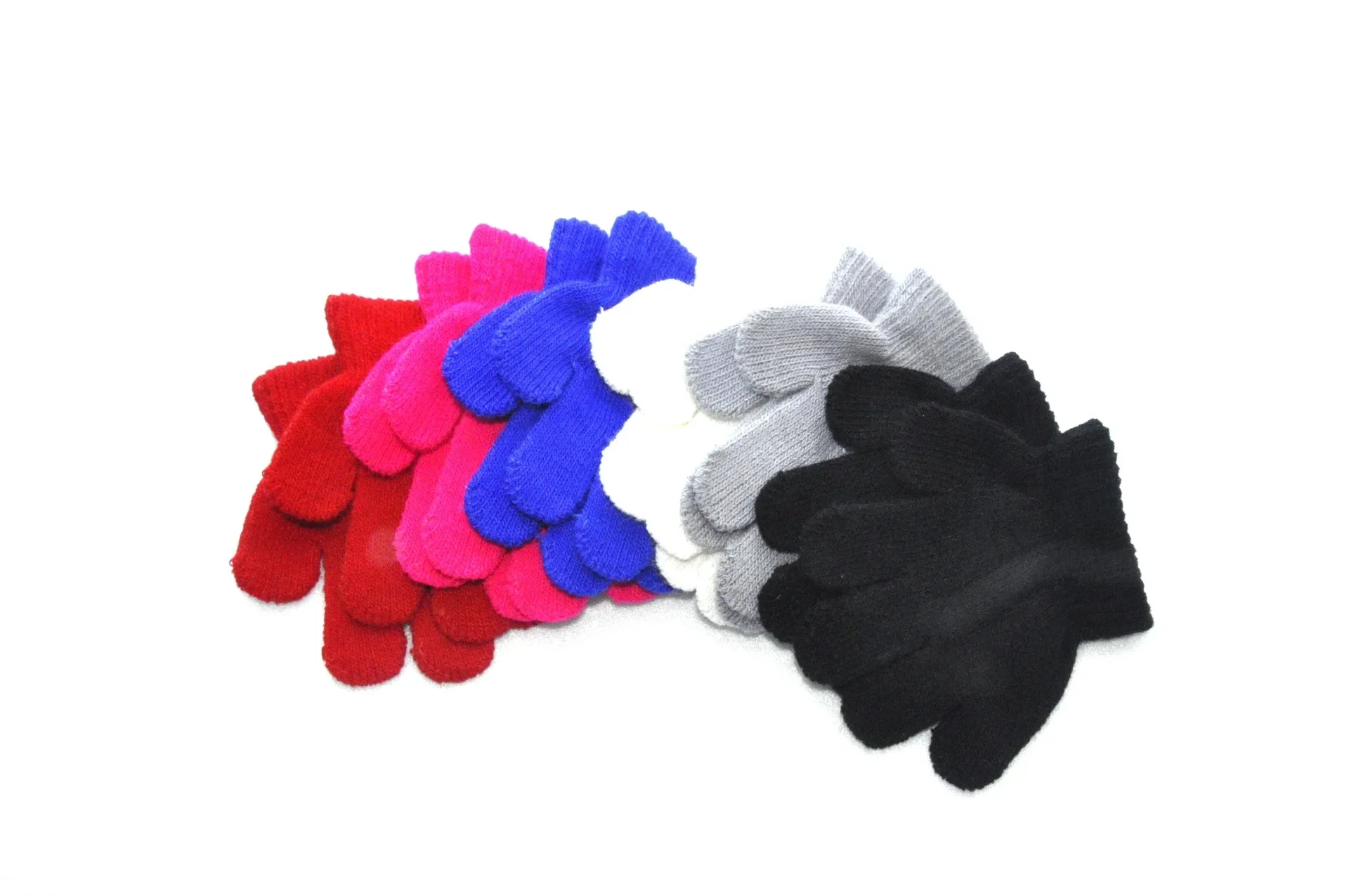 Children Winter Warm Gloves 1-3years Baby Girls Baby Boys Toddler Knitted Acrylic Gloves