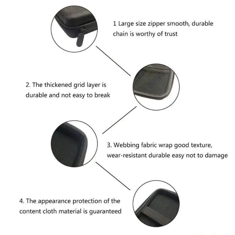 

A2BE Multifunctional Carrying Case for ES120 ES121Electric Screwdriver DS211 DS212 DS213Oscilloscope Professional Storage Bag