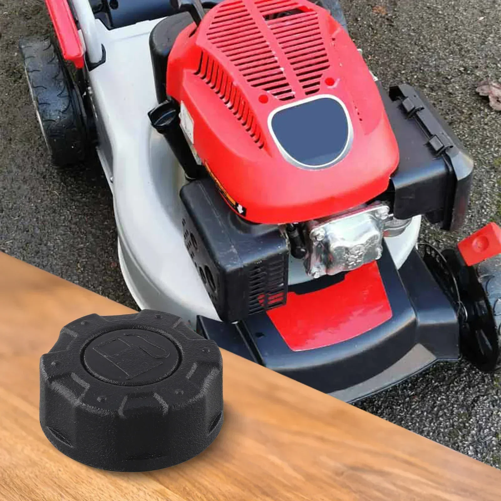 

Fuel Tank Cover Mower Fuel Tank Cap Lawn Mower Maintenance Direct Replacement Fuel Tank Cap Secure Fit Cap Prevents Fuel Leaks