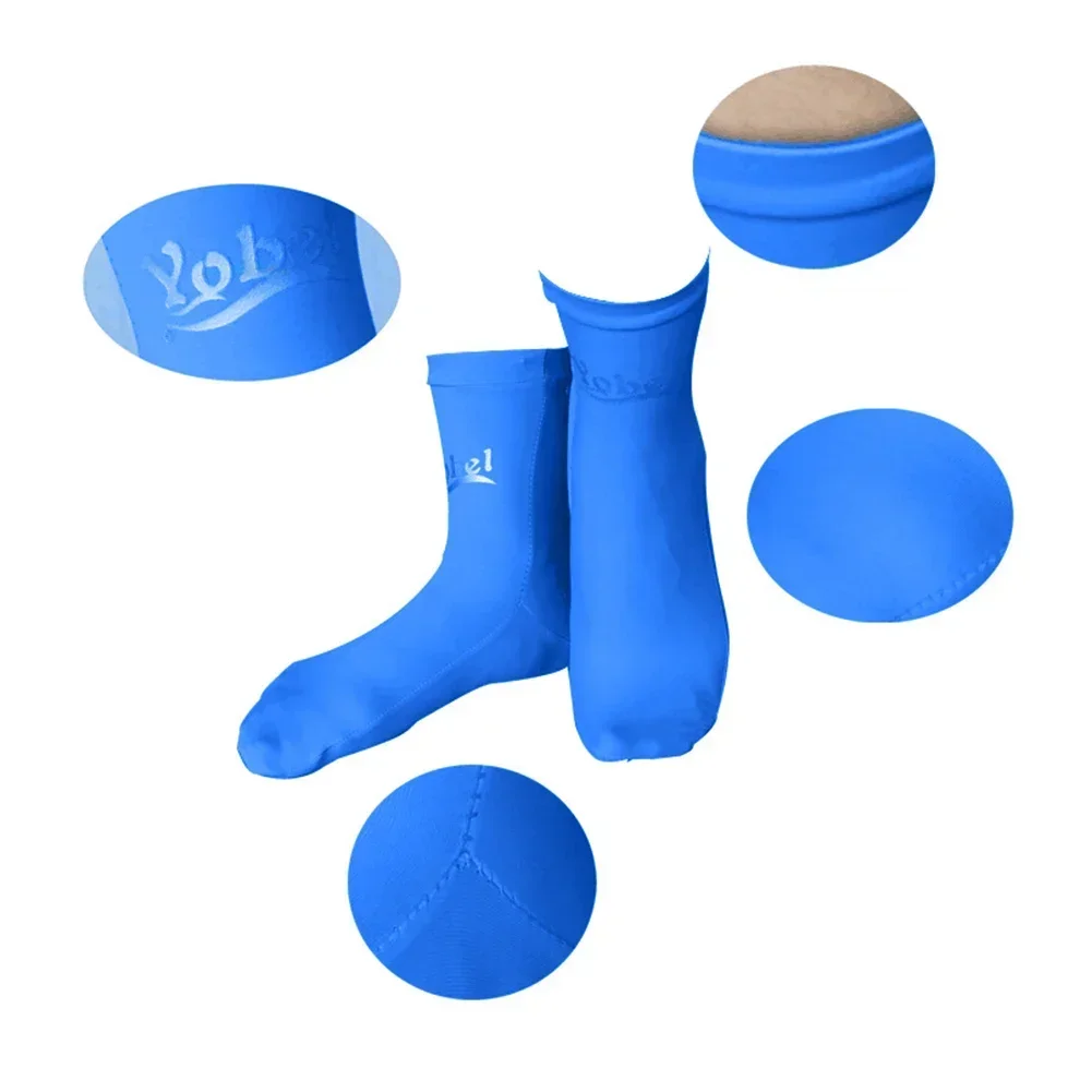 Wassersport Schwimmen Tauchen Premium Lycra Flossen Tauchsocken Schnorcheln Schwimmflossen Stiefelsocken Schwimmzubehör – Detail 4