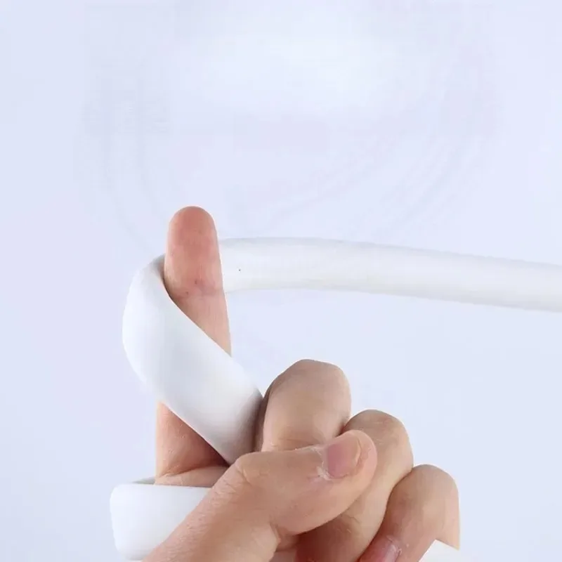 صلابة تصميم الحمام سيليكون دش أنبوب الانحناء بشكل تعسفي خرطوم انفجار برهان مكافحة لف دش رئيس خرطوم تستخدم عالية