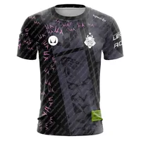 Electronic Sports Joker Men's T-shirt Street Fashion 3D Printing Summer Personalized Loose and Comfortable Short Sleeve Top