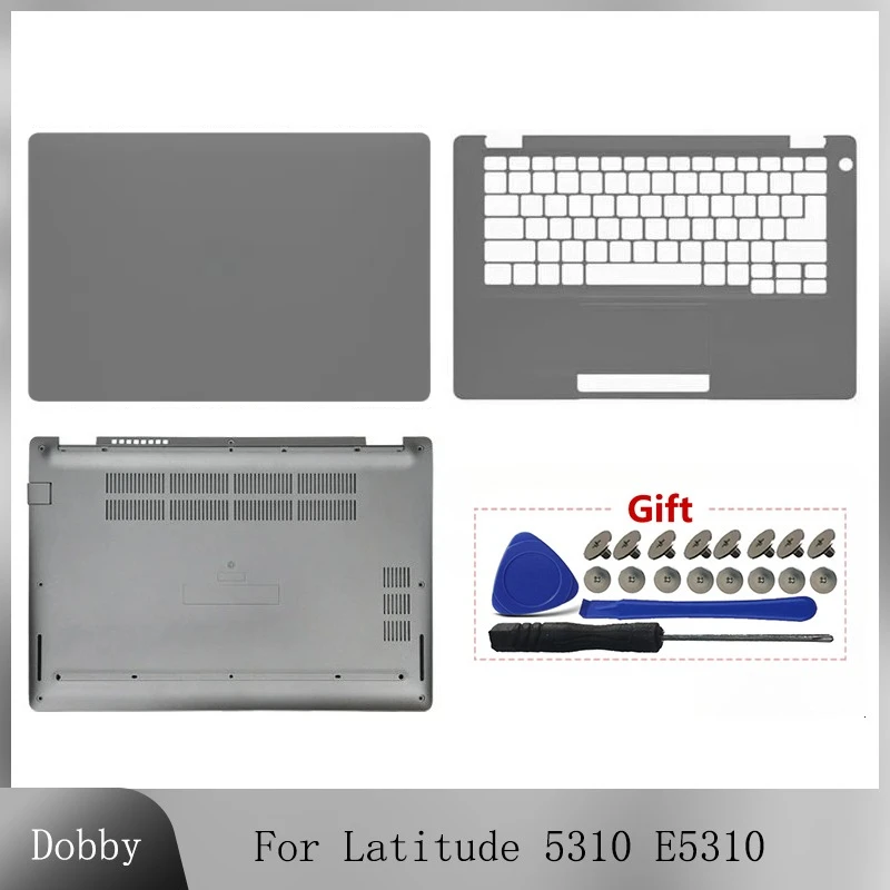 

Новинка для Latitude 5310, крышка E5310, задняя крышка ЖК-дисплея для ноутбука, верхняя верхняя крышка, упор для рук, крышка корпуса, нижняя нижняя часть корпуса, серая оболочка