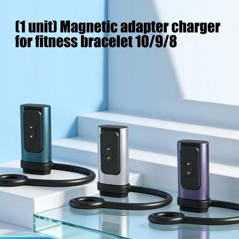 

Charges Adapters Featuring Easy Connection Strong Metal Build Ensuring Secure Charging for Band 10/9/8 F19E
