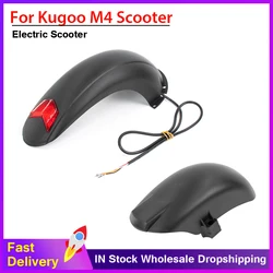 Electric Scooter Front Rear Mudguard Fenders Set for Kugoo M4 Front Tire Guard Rear Tire Guard Kick Scooter Parts 10inch