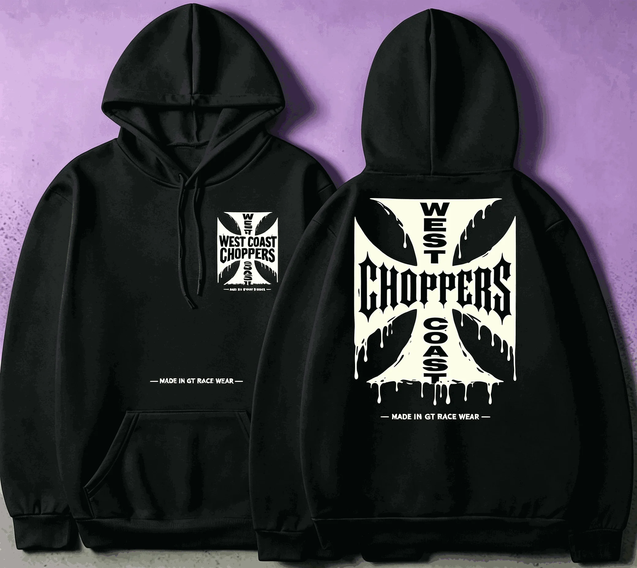 West Coast Choppers Graphic Print hoodies Women Men Oversized Unisex sweatshirt Sports Graphic Comfortable Fashion Hip Hop soft