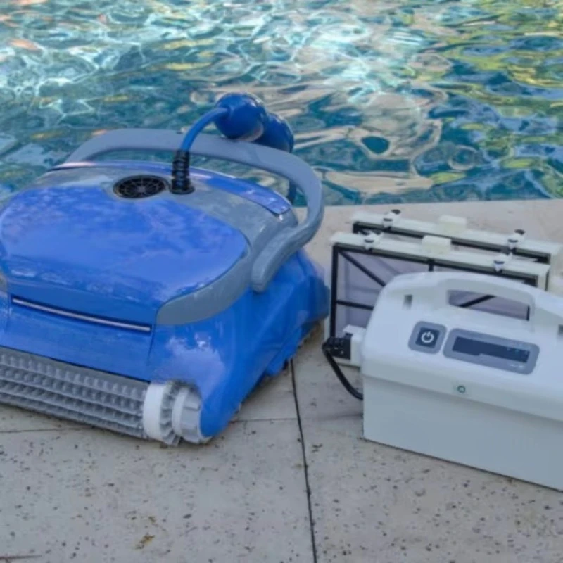 Pool Cleaner M200 Plastic Swimming Pool & Spa Cleaner-High Efficiency Outdoor Use Cleaning Robot