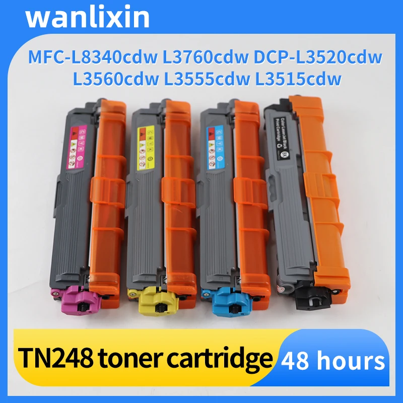 European Compatible for Brother MFC-L8340cdw L3760cdw DCP-L3520cdw L3560cdw L3555cdw L3515cdw TN248 TN248 XL Toner Cartridge