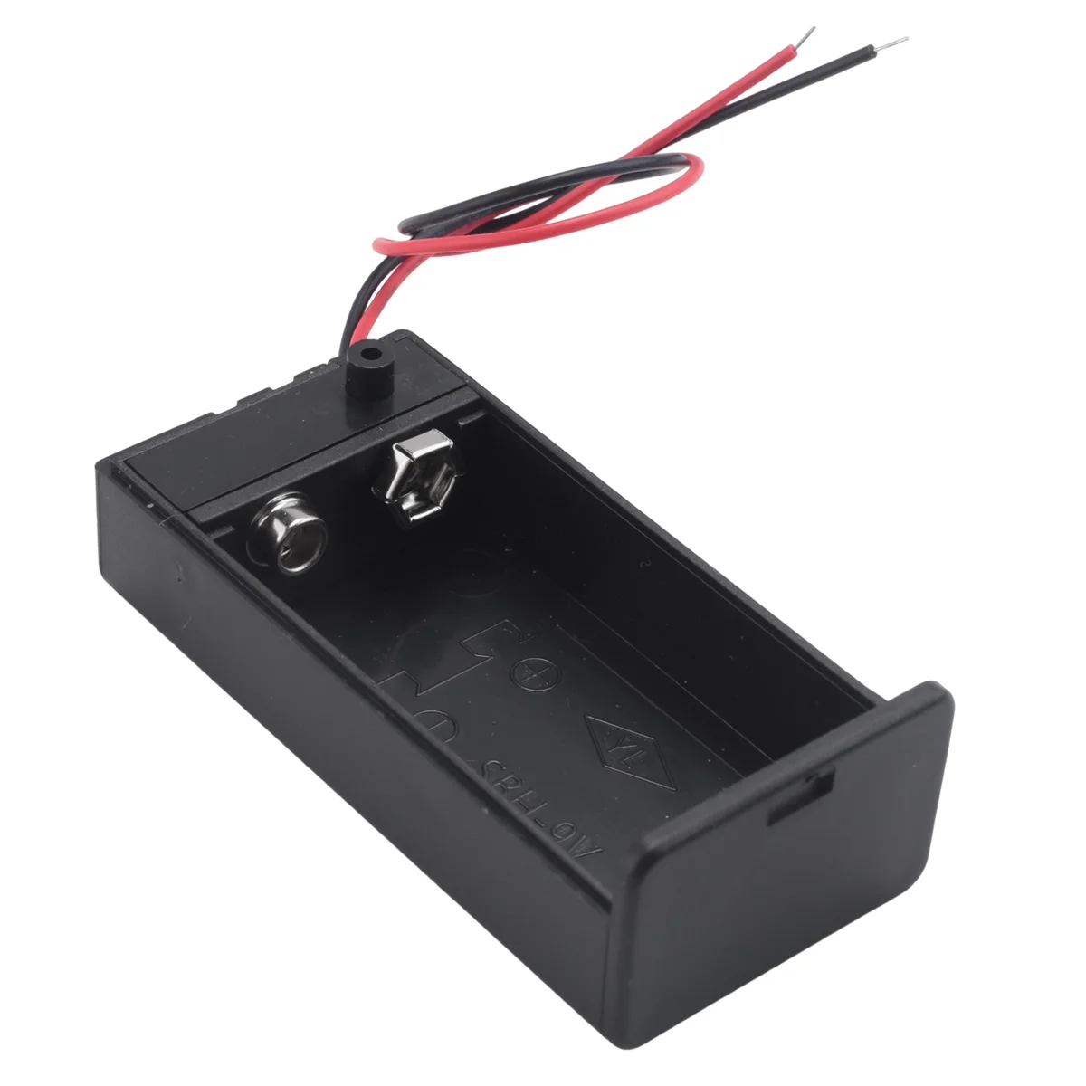 SSR 3 pezzi interruttore on/off a due fili 1 supporto per custodia per batteria da 9 V