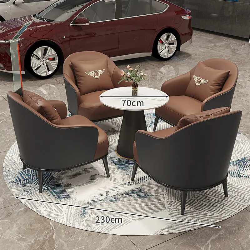 Picture 4: High-end Single Sofa Coffee Table Combination, Reception Seat Set, Dedicated To The Seating Area