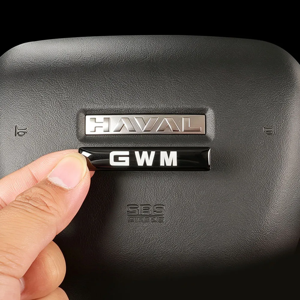 Steering Wheel Badge For GWM HAVAL H10 2026 Car Emblem Decoration Sticker Scratch-resistant And Wear-resistant Car Supplies