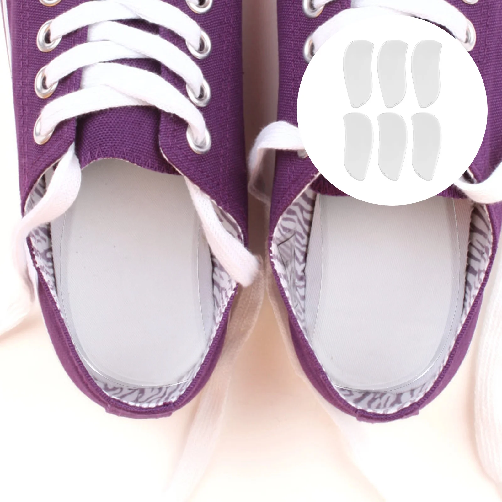 แผ่นรองส้นเท้าเจลแบบครึ่งเท้า 3 ชิ้น รูปทรงลิ่ม ช่วยพยุงเท้าด้านในและด้านนอก สำหรับแก้ปัญหาขาโก่งรูปตัว O หรือ X บรรเทาอาการปวดเท้า ใช้ได้ทุกวัน สำหรับเดิน วิ่ง และดูแลสุขภาพเท้า