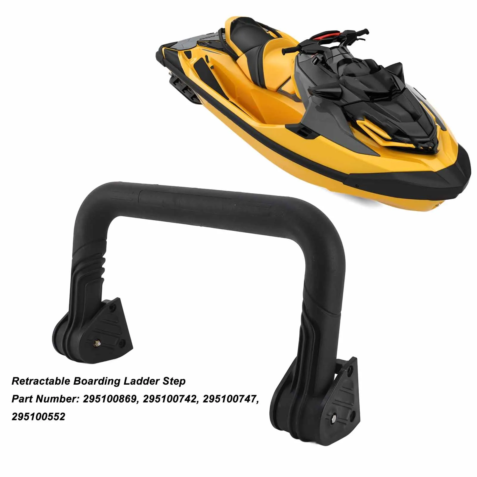 

Reboarding Step Ladder 295100742 Boarding Ladder Step Comfortable Pedaling Thickened Widened On Weatherproof for WAKE PRO