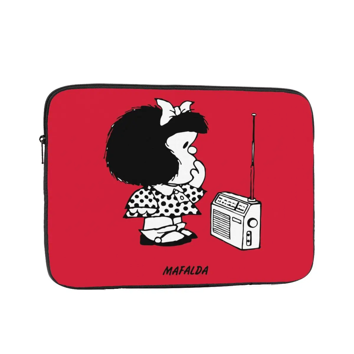Mafalda Funda para portátil 10 12 13 15 17 pulgadas Bolsa para portátil Funda para computadora a prueba de golpes Bolsa