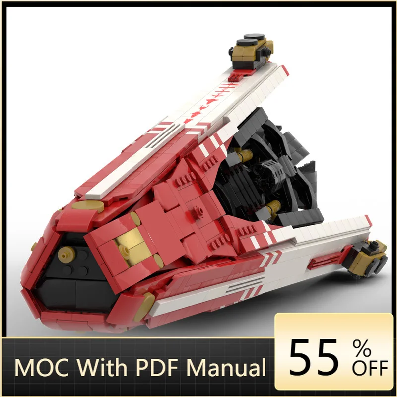 

2083 PCS MOC Customize Spaceship Model Razorback Building Block DIY Modular Technology Brick Assembly Collection Toys Xmas Gifts