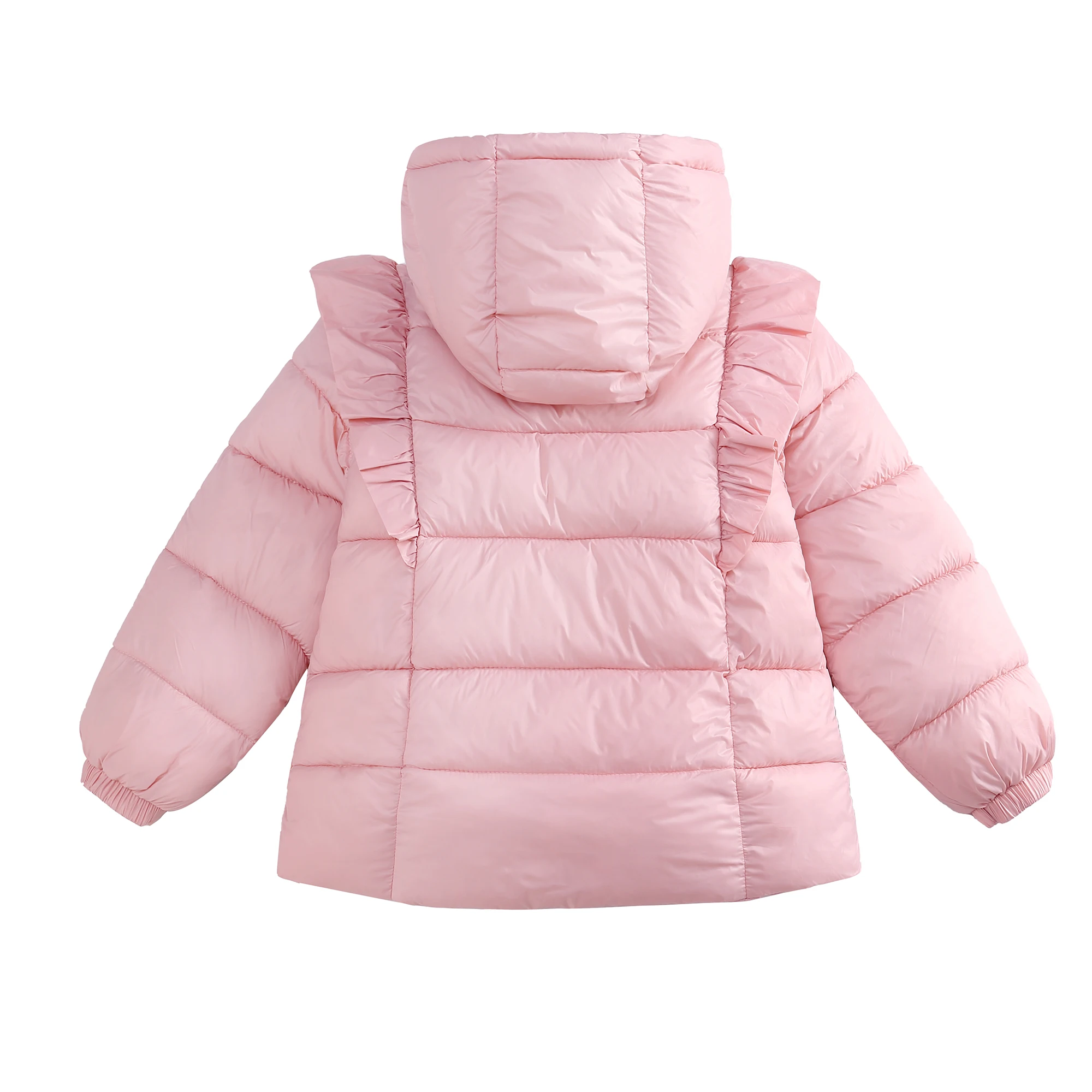 2023 Autumn And Winter New Style Baby Light Hooded Ears Style Down Cotton Jacket For Boys and Girls Causual Cloth 3-5-6-8 Year