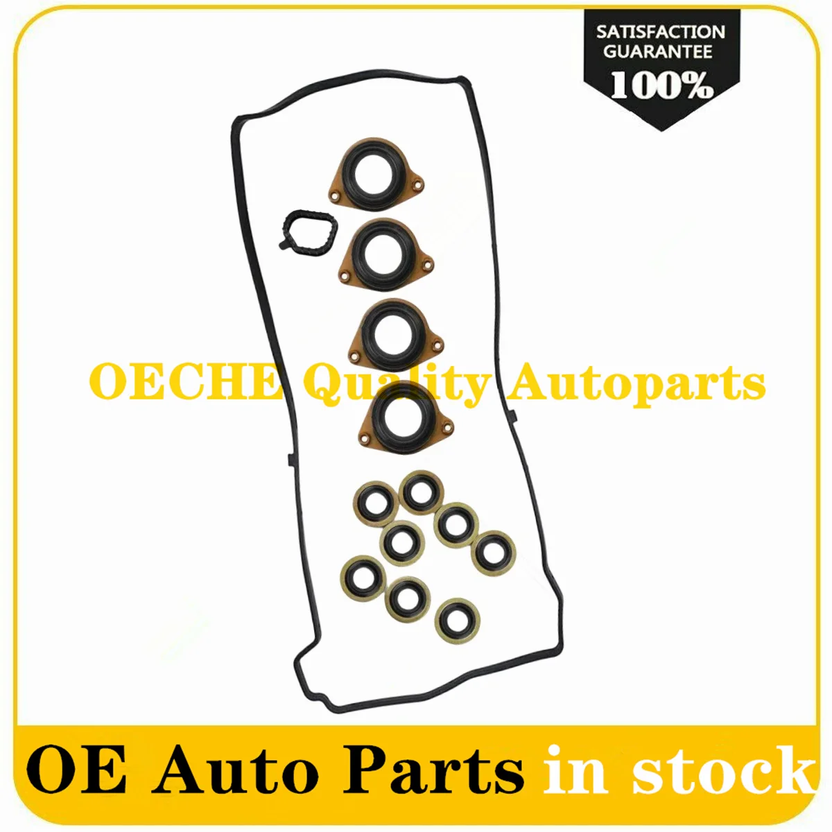 

12341-5A2-A01 Auto Engine Valve Cover Gasket Set for 2013-2017 Honda Accord 2.4L EX EXL 2013 2014 2015 2016 2017 VTEC Gaskets